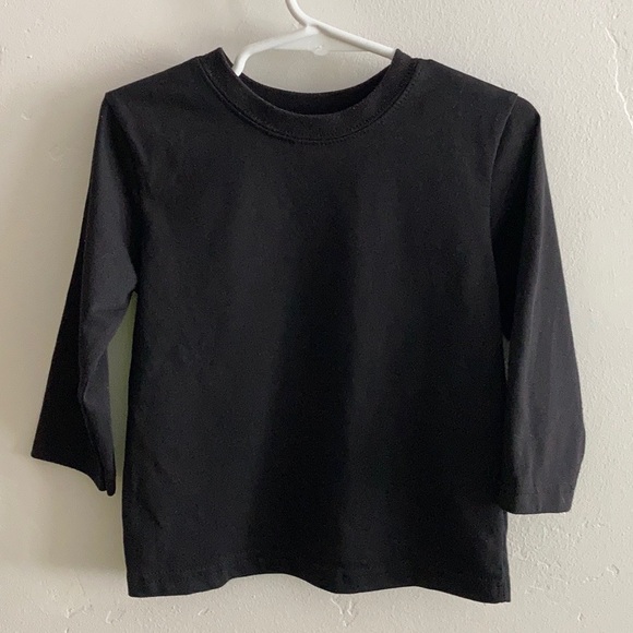 2T Black Long Sleeve Shirt - Picture 8 of 11
